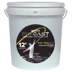 Cast Nets Wilson Pro Cast Top Pocket Cast Net 12ft 1in
