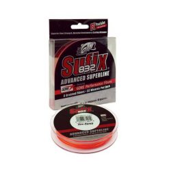 Sufix 832 Braid Line 300yds Orange Camo