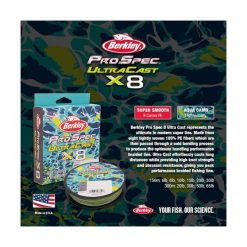 Braid Line Berkley ProSpec X8 UltraCast Braid 150m -Fishing Sales Store BCF 628684 02 hi res